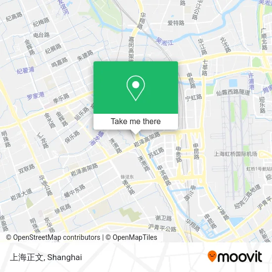 上海正文 map