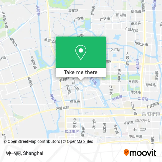 钟书阁 map