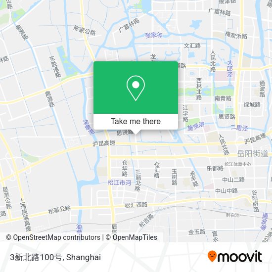 3新北路100号 map