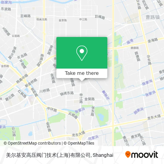 美尔基安高压阀门技术(上海)有限公司 map