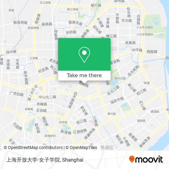 上海开放大学-女子学院 map