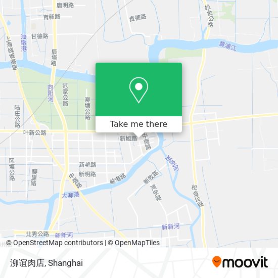 泖谊肉店 map