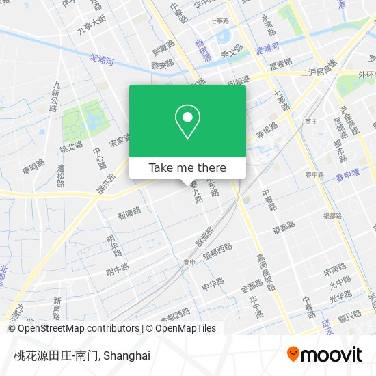 桃花源田庄-南门 map