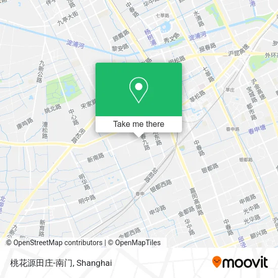 桃花源田庄-南门 map