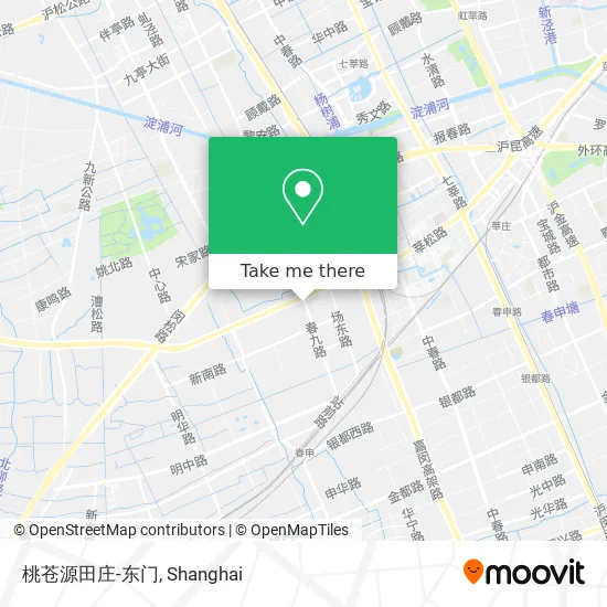 桃苍源田庄-东门 map