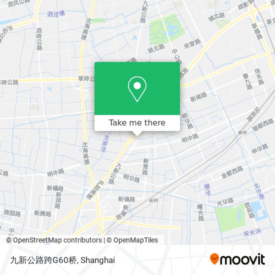 九新公路跨G60桥 map