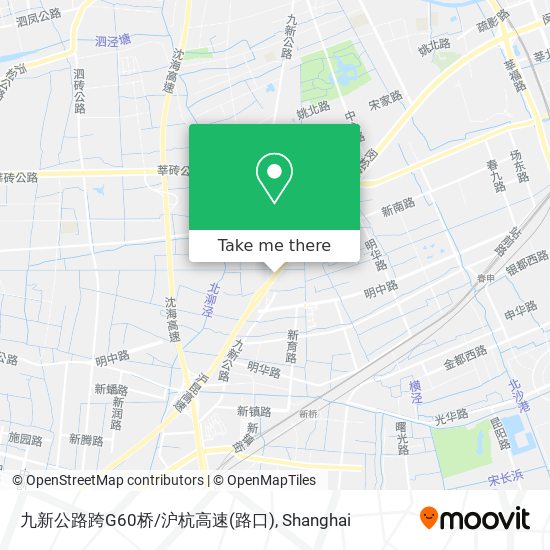 九新公路跨G60桥/沪杭高速(路口) map