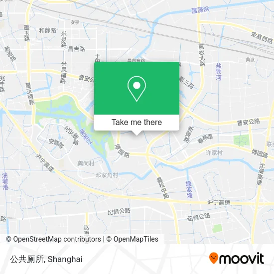 公共厕所 map