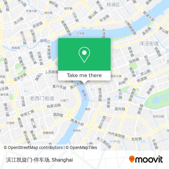 滨江凯旋门-停车场 map
