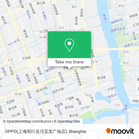 OPPO(上海闵行吴泾宝龙广场店) map