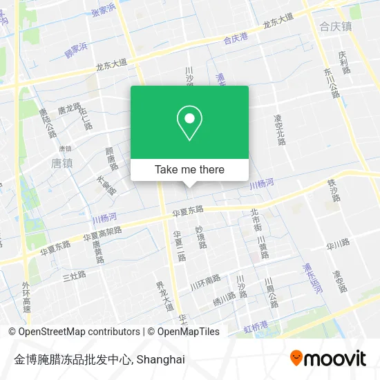 金博腌腊冻品批发中心 map