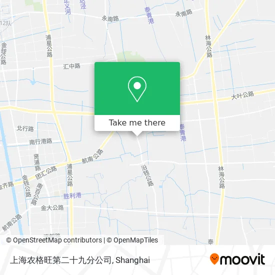 上海农格旺第二十九分公司 map