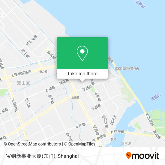 宝钢新事业大厦(东门) map