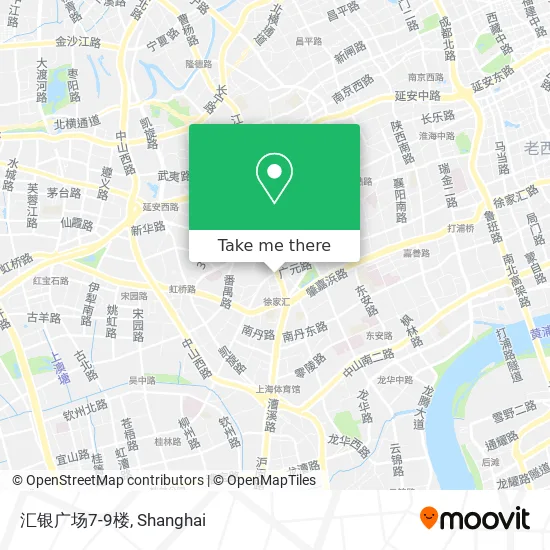 汇银广场7-9楼 map