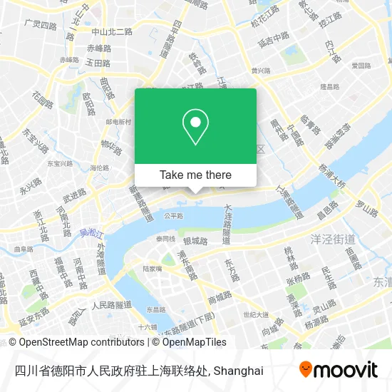 四川省德阳市人民政府驻上海联络处 map