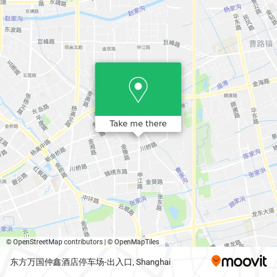 东方万国仲鑫酒店停车场-出入口 map