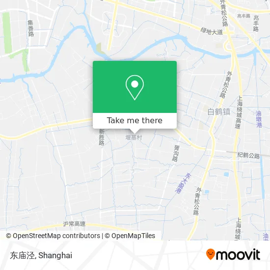 东庙泾 map