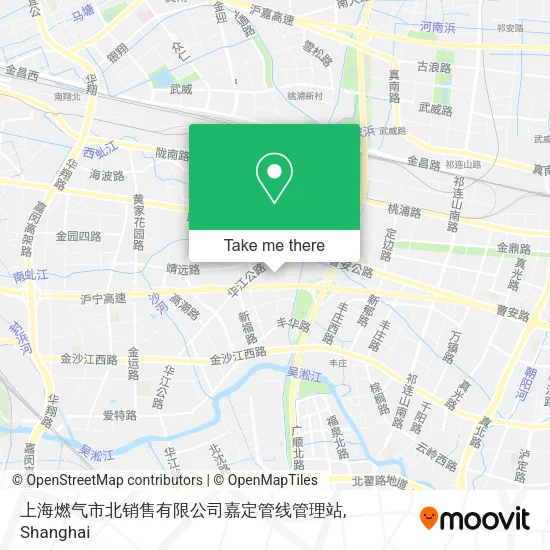 上海燃气市北销售有限公司嘉定管线管理站 map