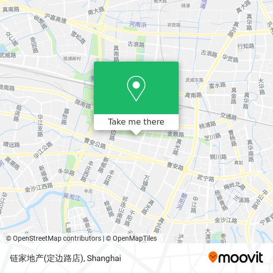 链家地产(定边路店) map