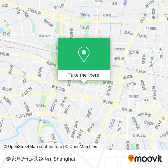 链家地产(定边路店) map