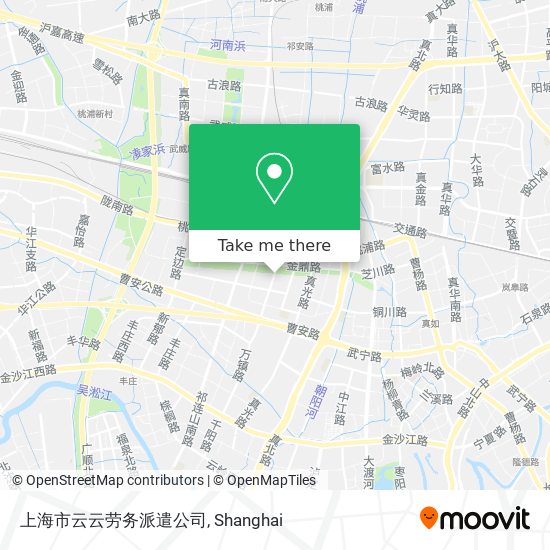 上海市云云劳务派遣公司 map