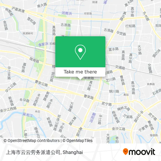 上海市云云劳务派遣公司 map