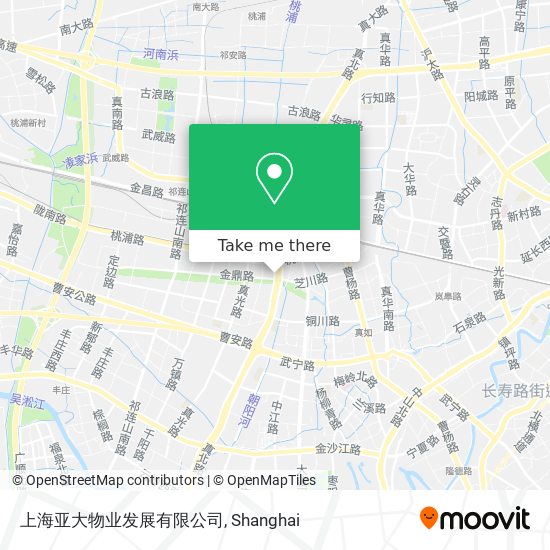 上海亚大物业发展有限公司 map