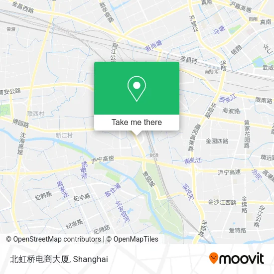 北虹桥电商大厦 map