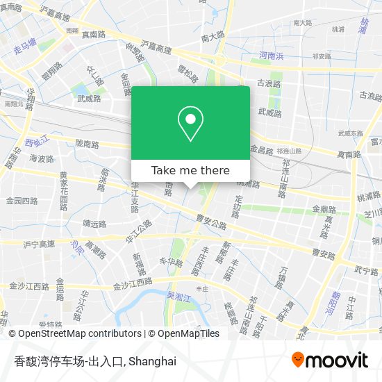 香馥湾停车场-出入口 map