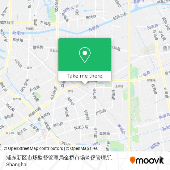 浦东新区市场监督管理局金桥市场监督管理所 map