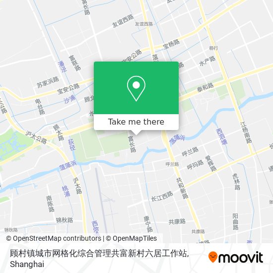 顾村镇城市网格化综合管理共富新村六居工作站 map