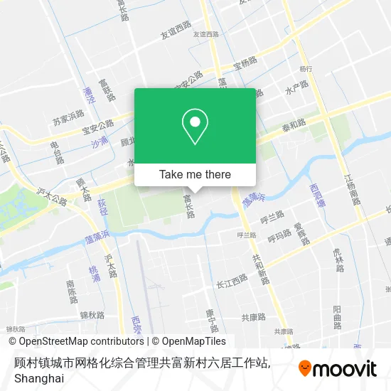 顾村镇城市网格化综合管理共富新村六居工作站 map