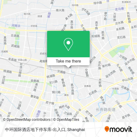 中环国际酒店地下停车库-出入口 map