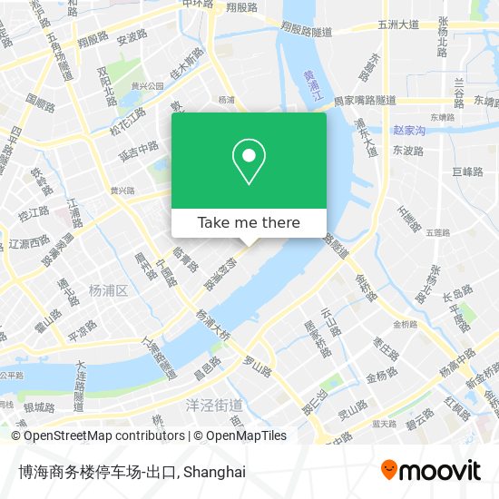 博海商务楼停车场-出口 map