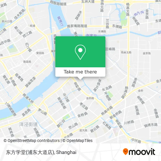 东方学堂(浦东大道店) map