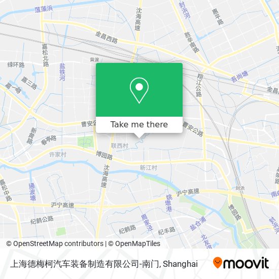 上海德梅柯汽车装备制造有限公司-南门 map