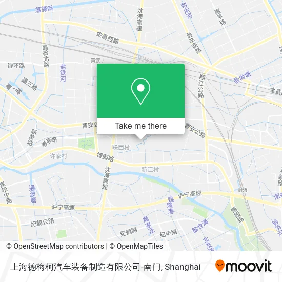 上海德梅柯汽车装备制造有限公司-南门 map