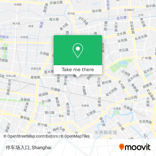停车场入口 map