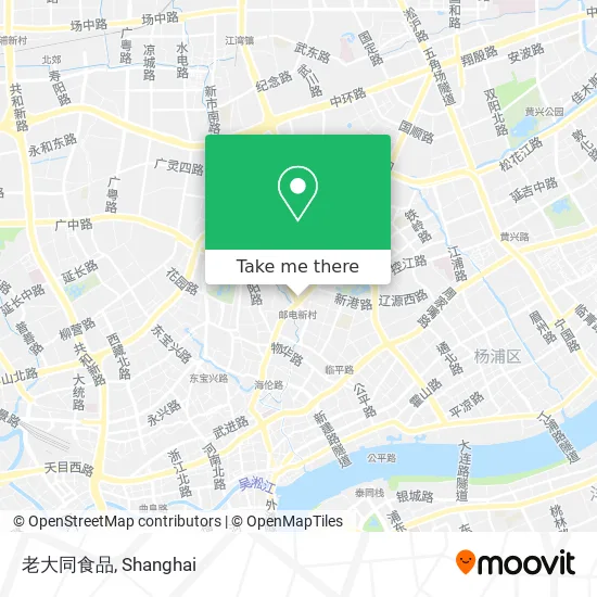 老大同食品 map
