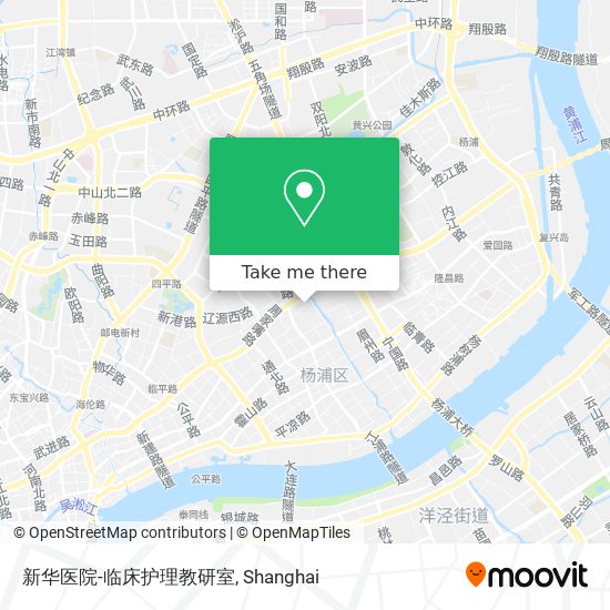 新华医院-临床护理教研室 map