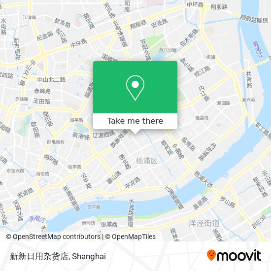 新新日用杂货店 map