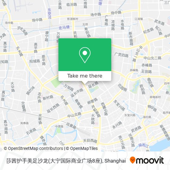 莎茜护手美足沙龙(大宁国际商业广场8座) map