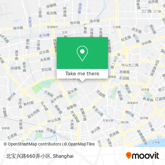 北宝兴路660弄小区 map