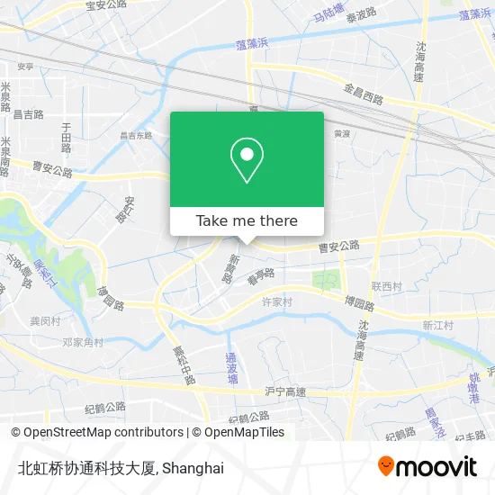北虹桥协通科技大厦 map