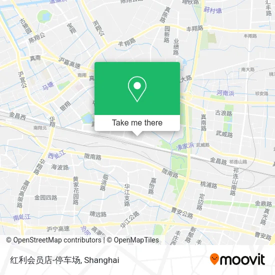 红利会员店-停车场 map