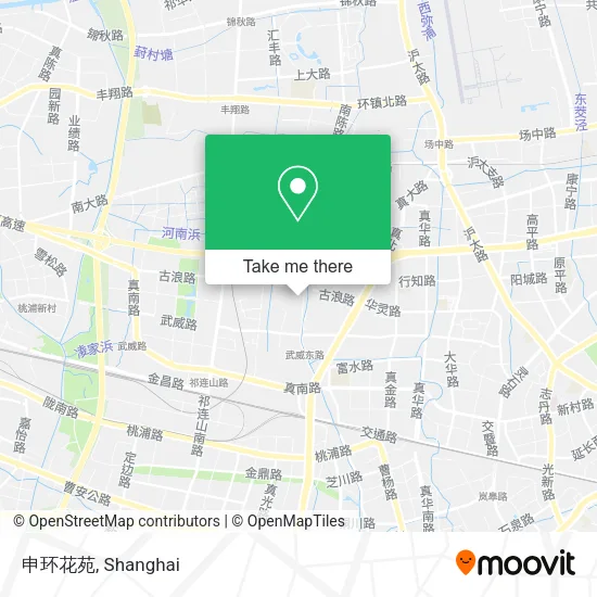 申环花苑 map
