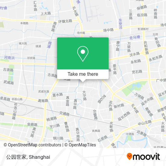公园世家 map