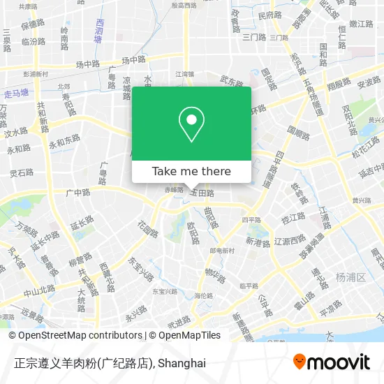 正宗遵义羊肉粉(广纪路店) map
