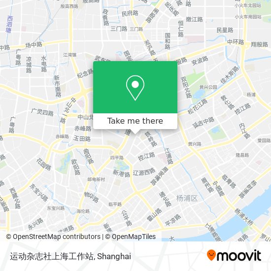 运动杂志社上海工作站 map