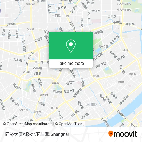 同济大厦A楼-地下车库 map